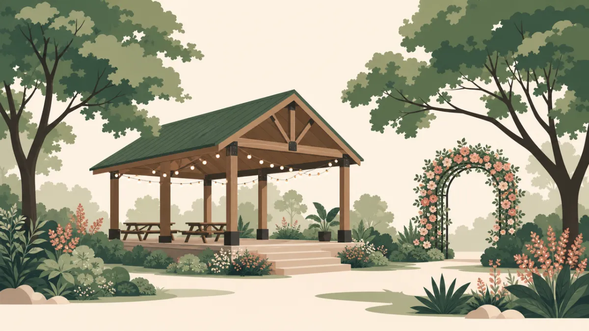 Illustration of park and pavilion venues