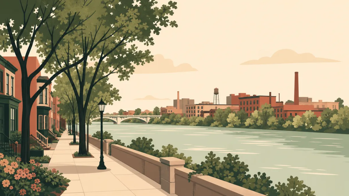 Illustration of small and micro wedding venues for 50 or fewer guests in the Detroit area
