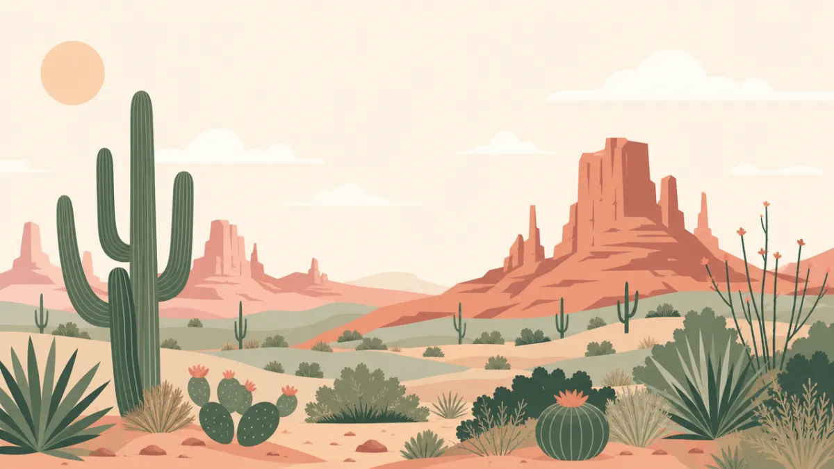 Illustration of small and micro wedding venues for 50 or fewer guests in the Phoenix area