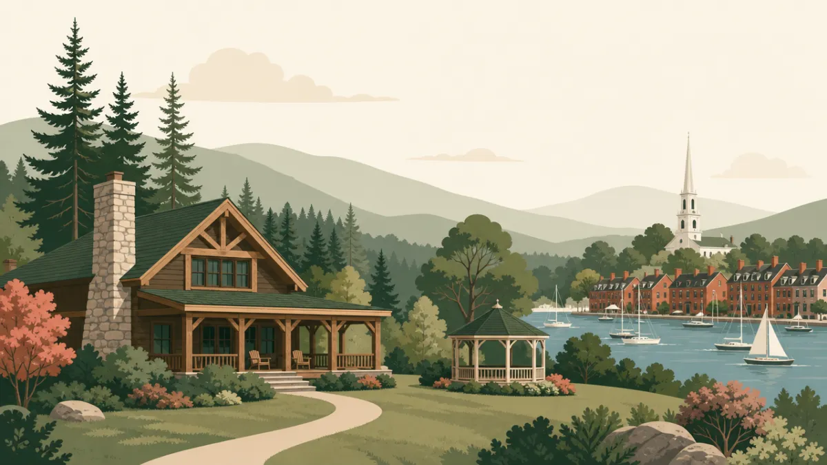 Illustration of state park venues in the Boston area