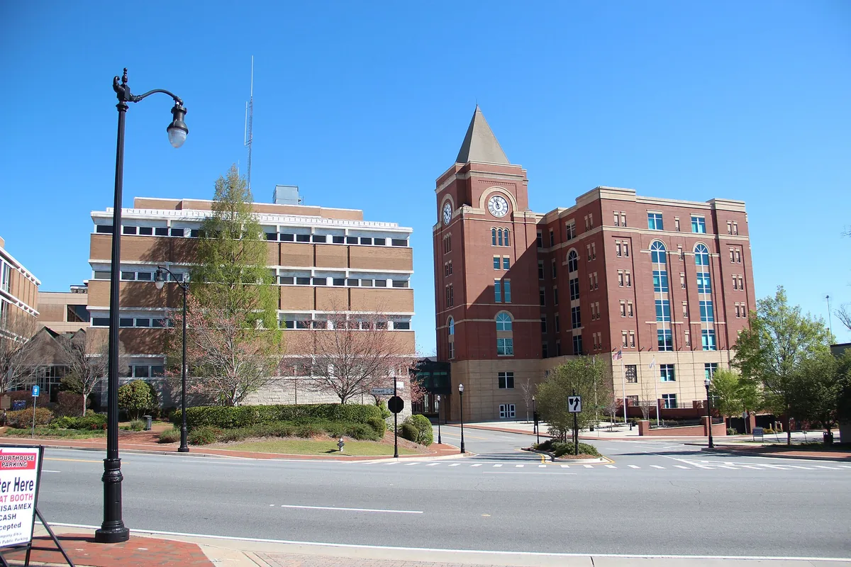 The Cobb County Courthouse in Marietta