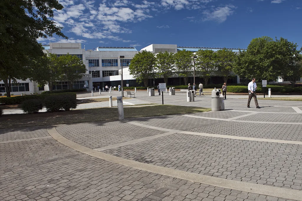 The Gwinnett Justice and Administration Center in Lawrenceville