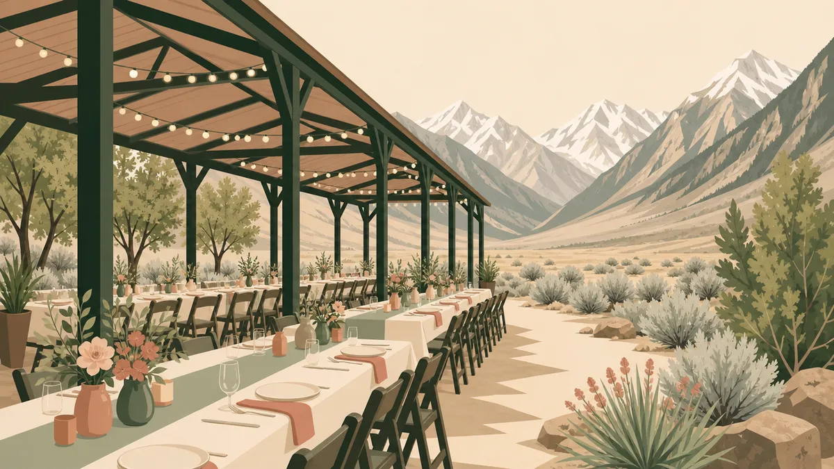 Illustration of venues that seat 50 or more in the Salt Lake City area
