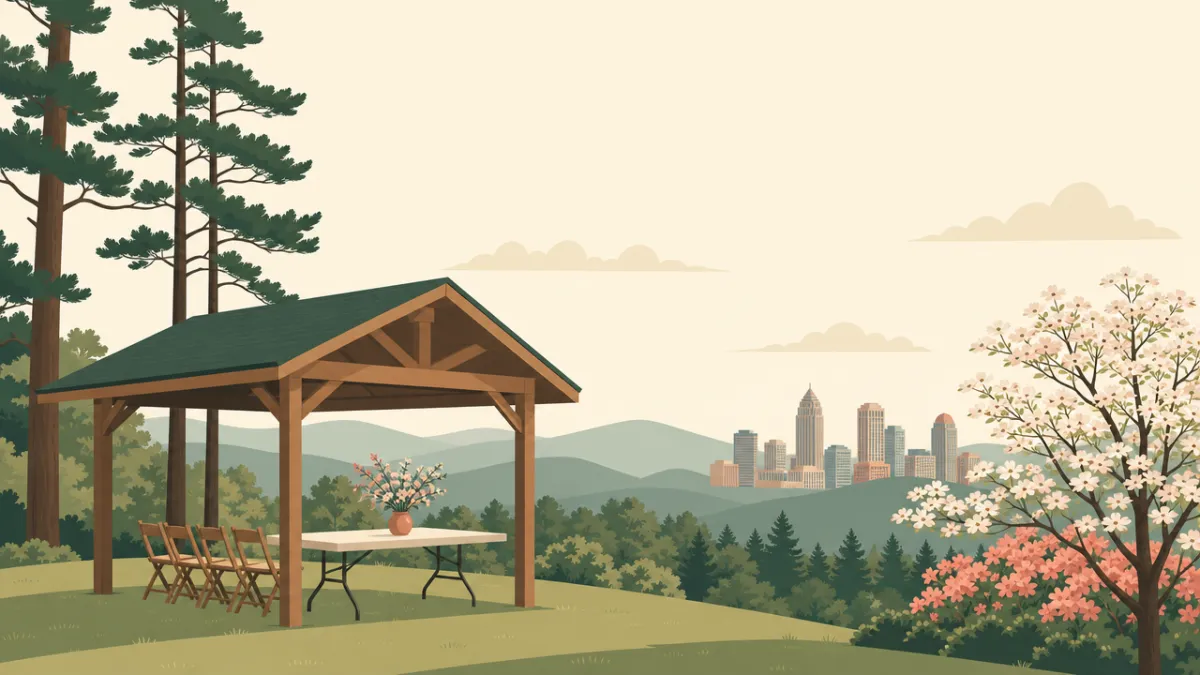 Illustration of venues that start under $1,000 in the Charlotte area