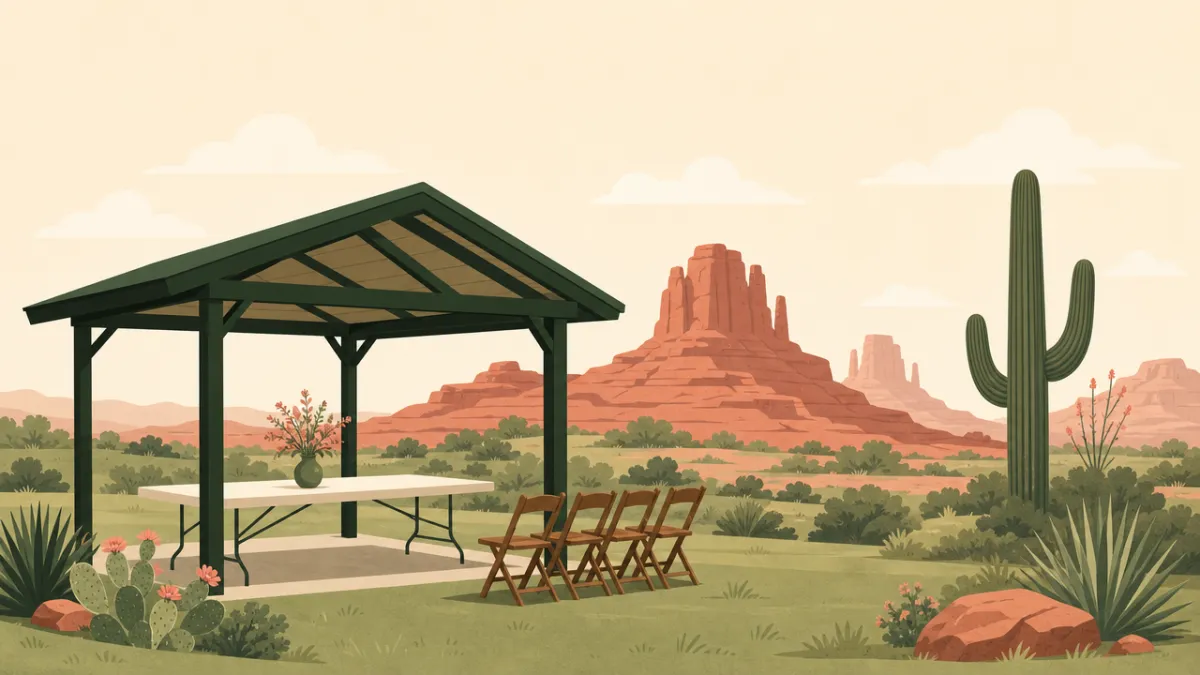 Illustration of venues that start under $1,000 in the Phoenix area