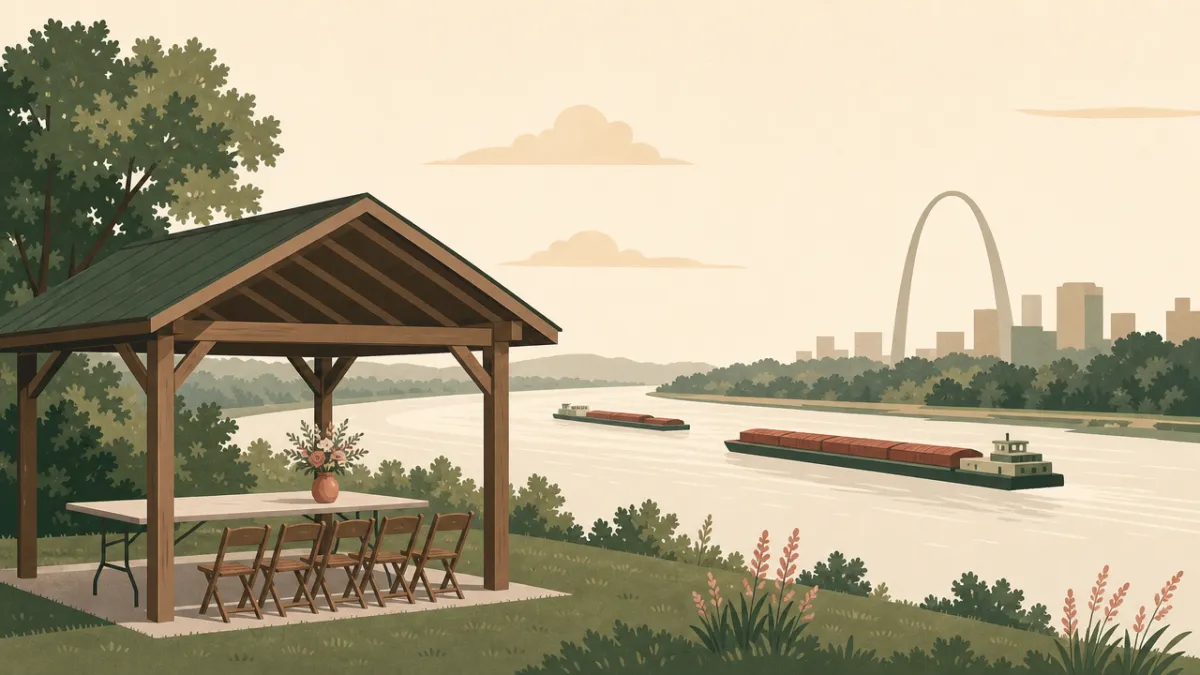 Illustration of venues that start under $1,000 in the St. Louis area